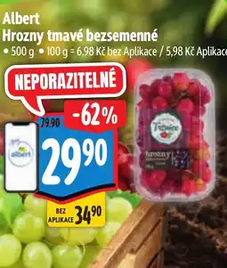 Albert Albert Hrozny tmavé bezsemenné nabídka