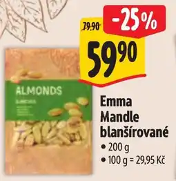 Albert Emma Mandle blanšírované nabídka