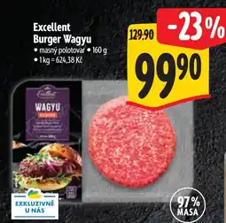 Albert Excellent Burger Wagyu nabídka