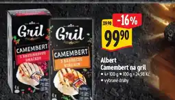 Albert Albert Camembert na gril nabídka