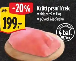 Albert Krůtí prsní řízek nabídka