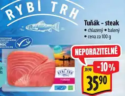 Albert Tuňák - steak nabídka