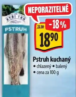 Albert Pstruh kuchaný nabídka