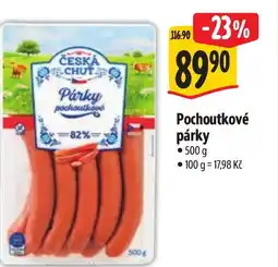 Albert Párky pochoutkové nabídka