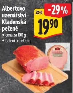 Albert Albertovo uzenářství Kladenská pečeně nabídka