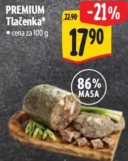 Albert PREMIUM Tlačenka nabídka