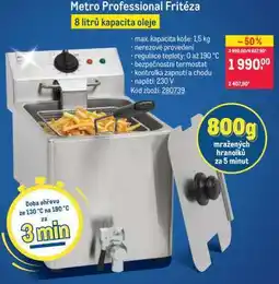 Makro Metro Professional Fritéza nabídka