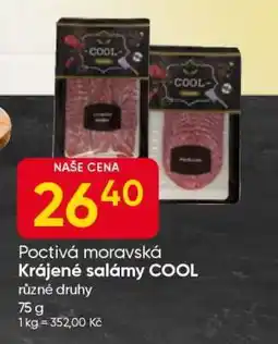 Hruška Krájené salámy COOL nabídka