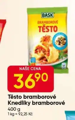 Hruška Těsto bramborové Knedlíky bramborové nabídka