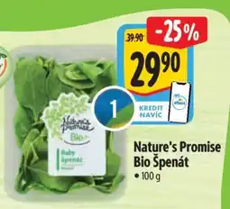 Albert Nature's Promise Bio Špenát nabídka