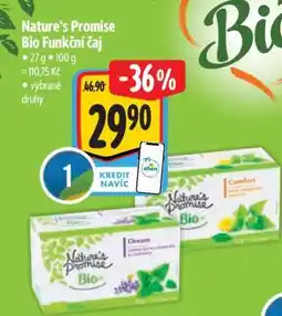 Albert Nature's Promise Bio Funkční čaj nabídka