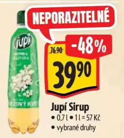 Albert Jupí sirup nabídka