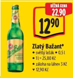 Albert Zlatý Bažant nabídka