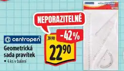Albert Centropen Geometrická sada pravítek nabídka