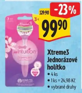 Albert Xtreme3 Jednorázové holítko nabídka