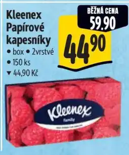 Albert Kleenex Papírové kapesníky nabídka