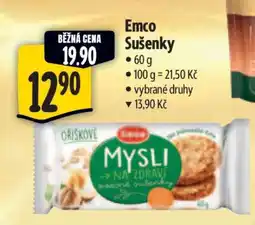 Albert Emco sušenky nabídka