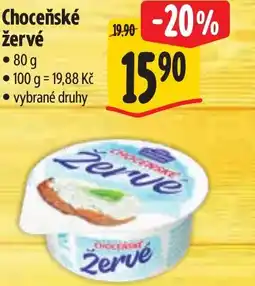 Albert Choceňské žervé nabídka