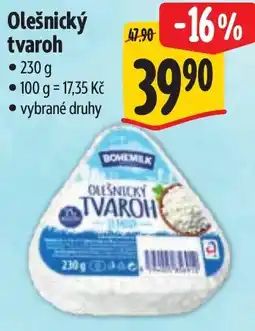 Albert Olešnický tvaroh nabídka