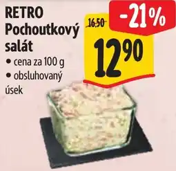 Albert RETRO Pochoutkový salát nabídka