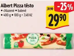 Albert Albert Pizza těsto nabídka