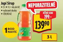 Albert Jupí Sirup nabídka