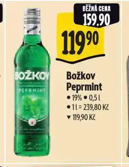 Albert Božkov peprmint nabídka