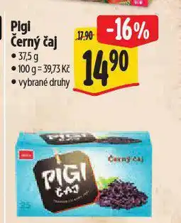 Albert Pihi černý čaj nabídka