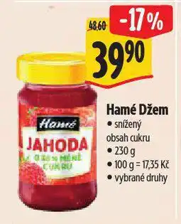 Albert Hamé džem nabídka
