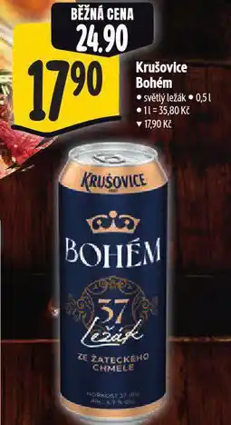 Albert Krušovice bohém nabídka
