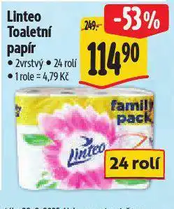 Albert Linteo toaletní papír nabídka