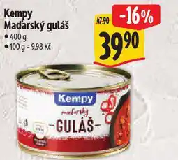 Albert Kempy maďarský guláš nabídka