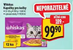 Albert Whiskas kapsičky pro kočky nabídka