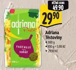 Albert Adriana těstoviny nabídka
