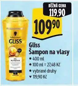 Albert Gliss šampon na vlasy nabídka