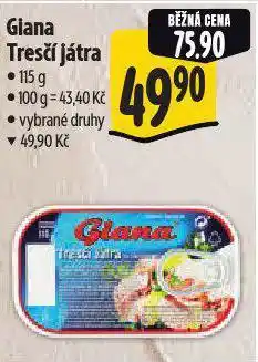 Albert Glana tresčí játra nabídka