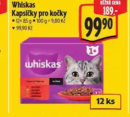 Albert Whiskas kapsičky pro kočky nabídka