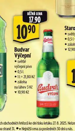 Albert Pivo budvar nabídka