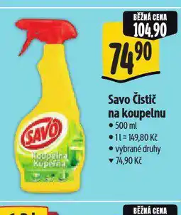 Albert Savo čistič na koupelnu nabídka