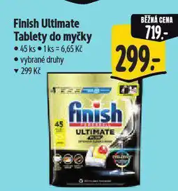 Albert Finish ultimate tablety do myčky nabídka