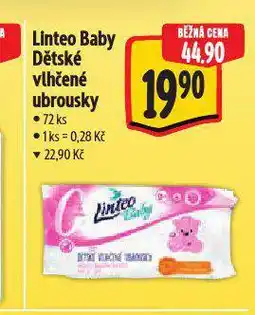 Albert Linteo baby dětské vlhčené ubrousky nabídka