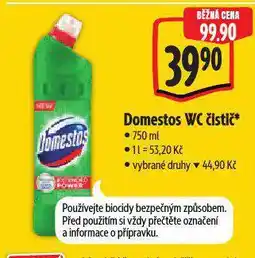 Albert Domestos wc čistič nabídka