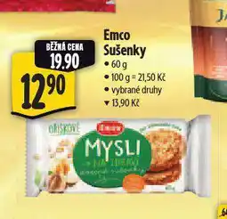 Albert Emco sušenky nabídka