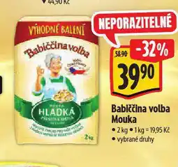 Albert Babiččina volba mouka nabídka