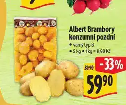 Albert Brambory konzumní pozdní nabídka