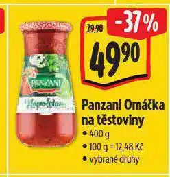 Albert Panzani omáčka na těstoviny nabídka