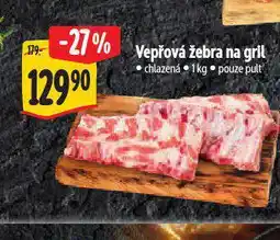 Albert Vepřová žebra na gril nabídka