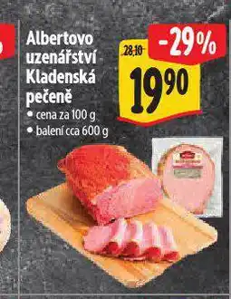 Albert Kladenská pečeně nabídka