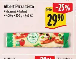 Albert Pizza těsto nabídka