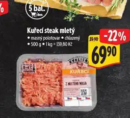 Albert Kuřecí steak mletý nabídka